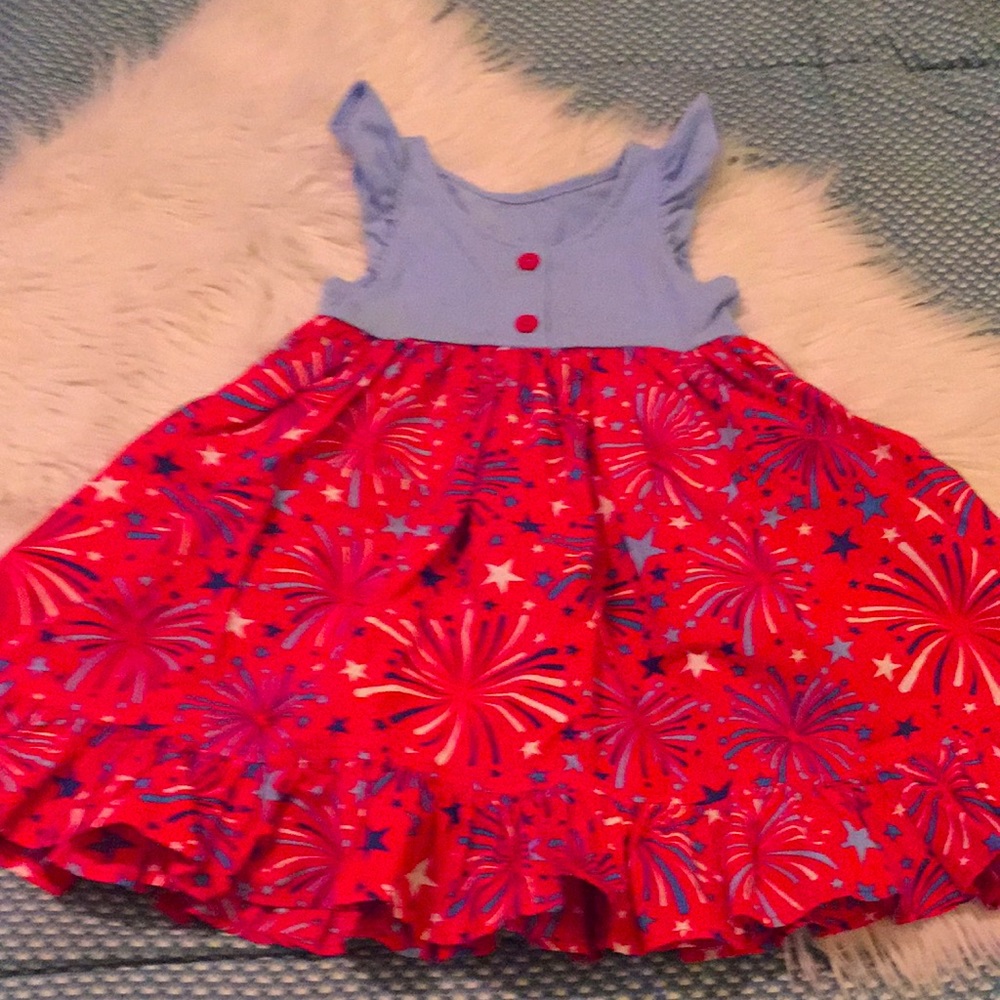 Eleanor Fire cracker dress size 5-6